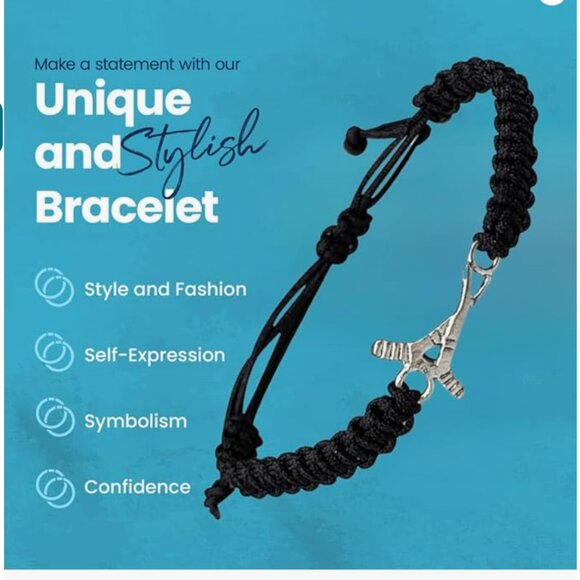 🔴 [FREE] 🔴 W/PURCHASE| Hockey Stick Charm Bracelets (adjustable) - Picture 1 of 6